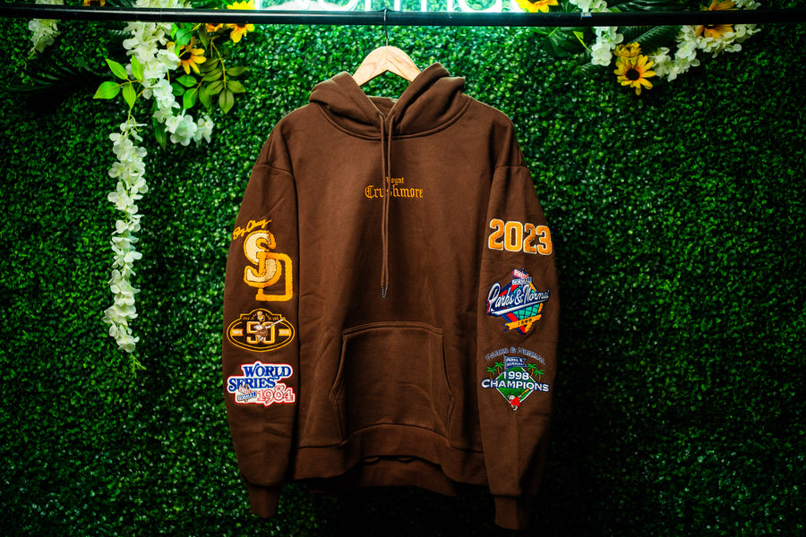 MOUNT CRUSHMORE CHENILLE PATCH HOODIE