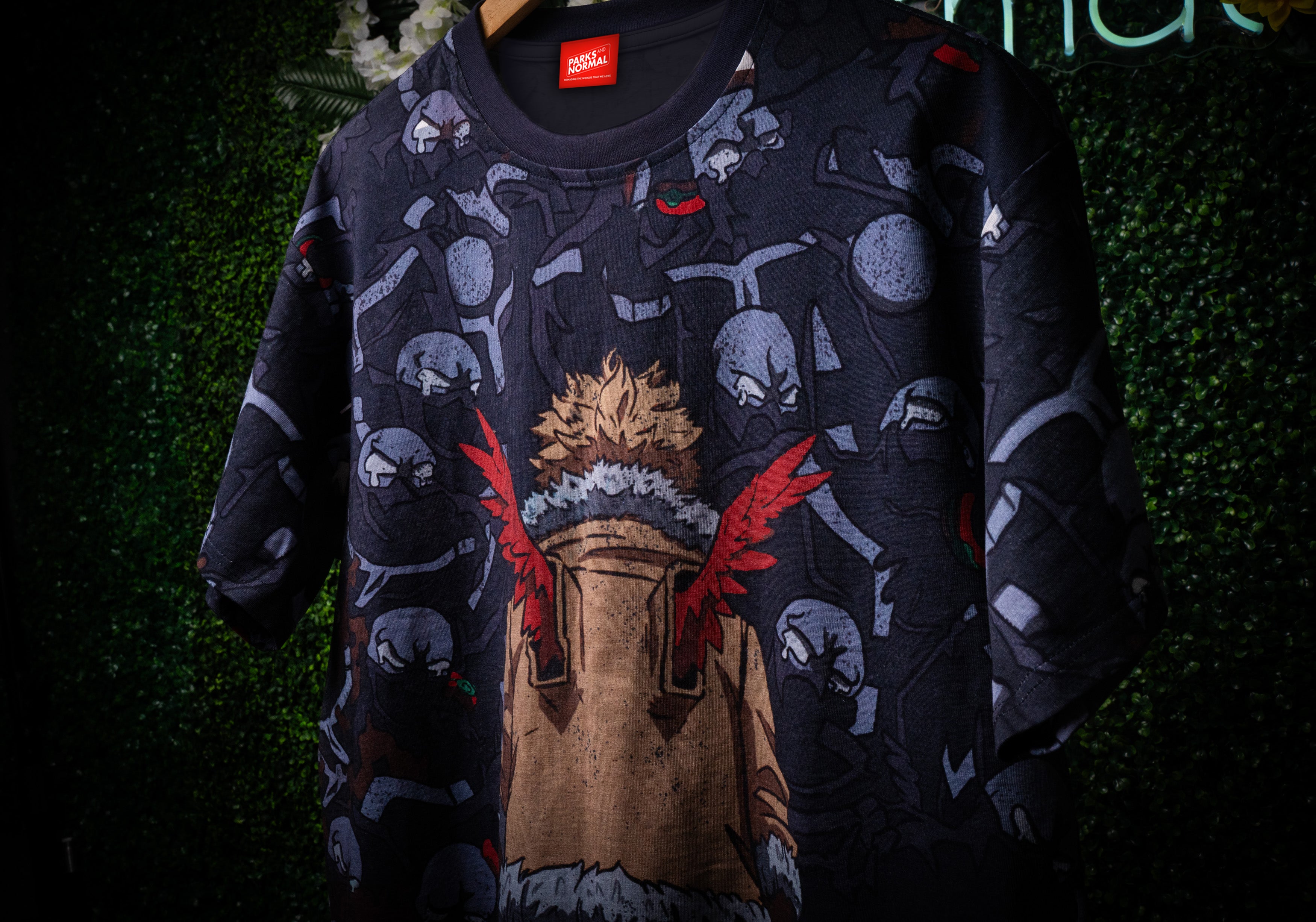 FIERCE WING OVERSIZE PRINT SHIRT