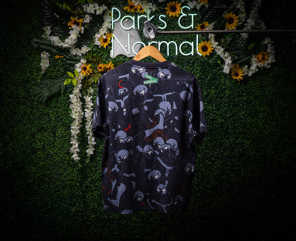 FIERCE WING OVERSIZE PRINT SHIRT