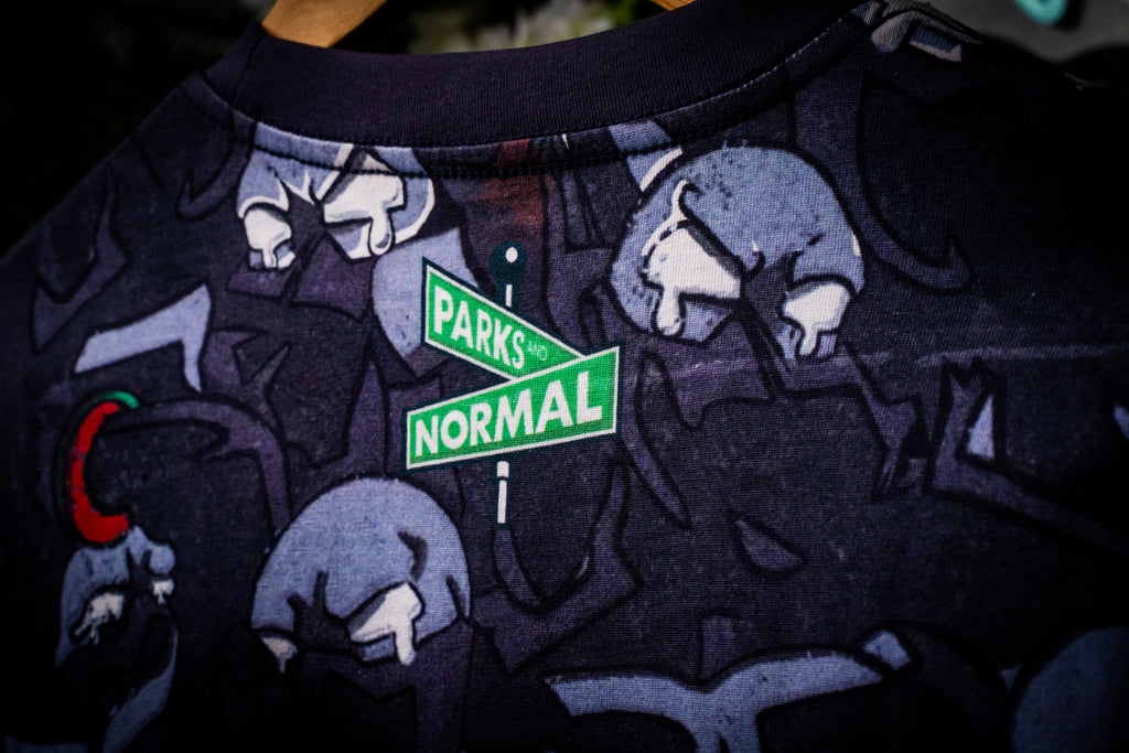 FIERCE WING OVERSIZE PRINT SHIRT