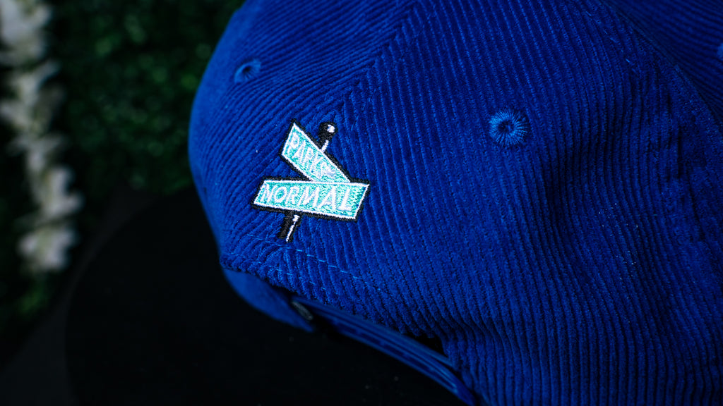 SEATTLE BLUE & YELLOW CORDUROY SNAPBACK CAP