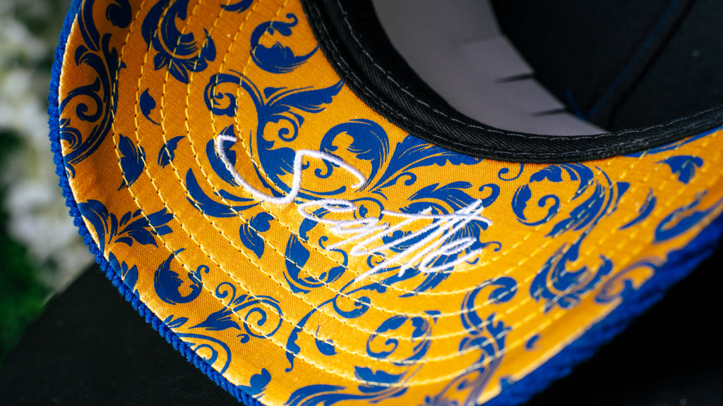 SEATTLE BLUE & YELLOW CORDUROY SNAPBACK CAP