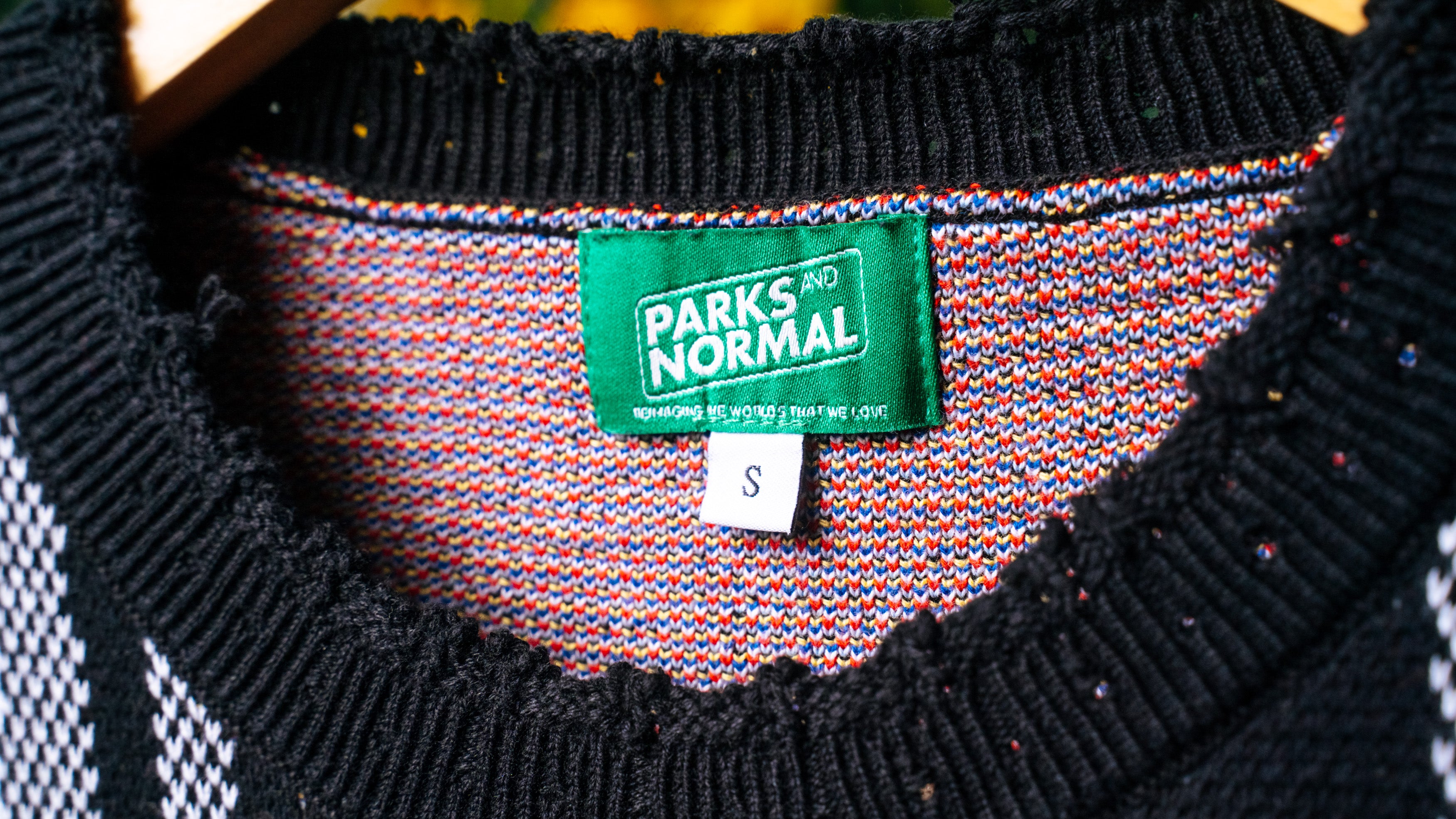 BLACK SHINIGAMI KNIT SWEATER