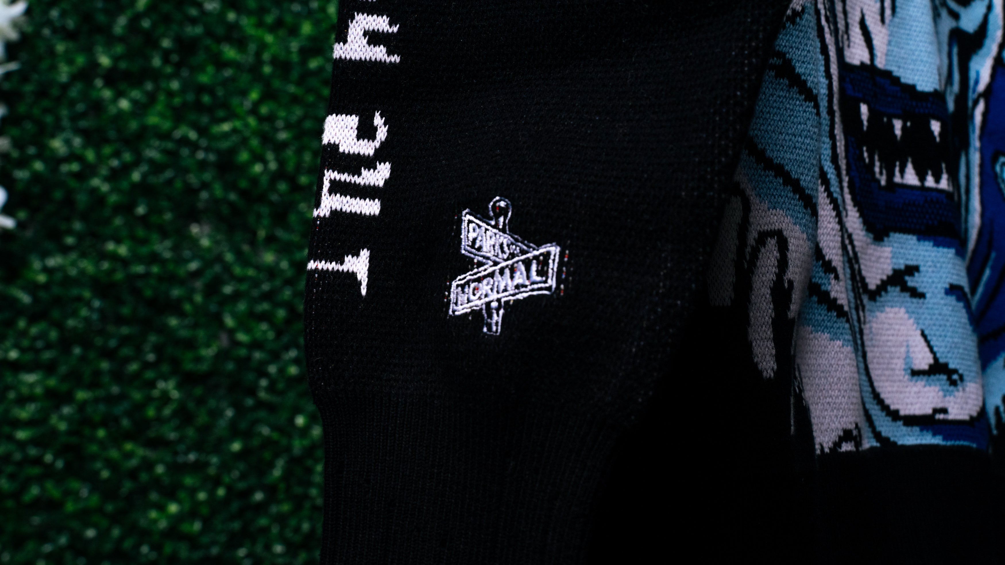 BLACK SHINIGAMI KNIT SWEATER