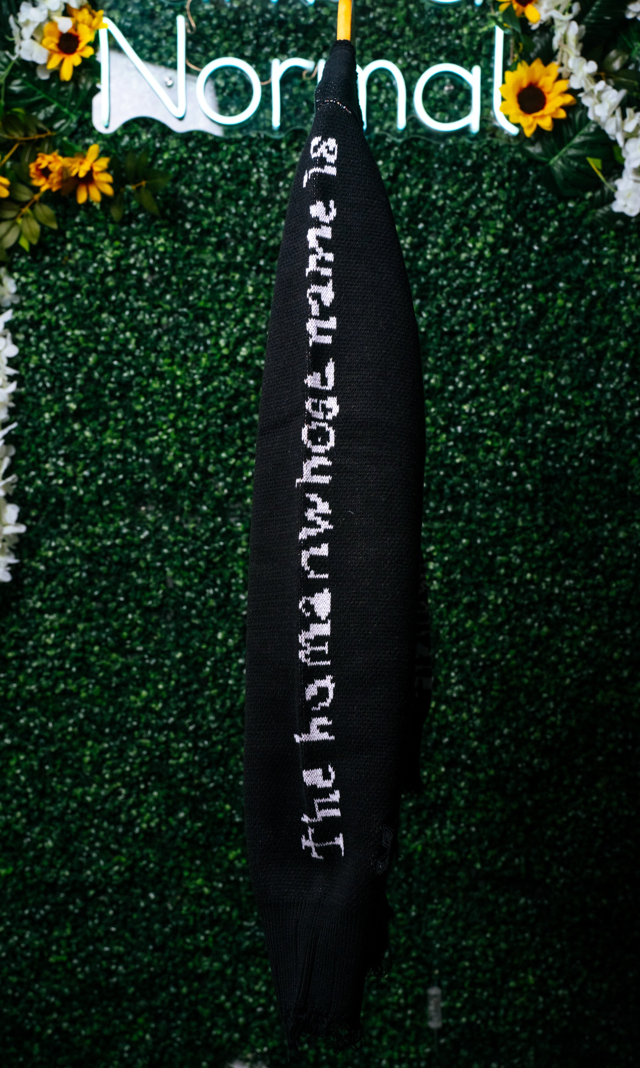 BLACK SHINIGAMI KNIT SWEATER