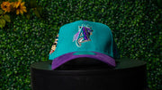 PHOENIX TURQUOISE & PURPLE CORDUROY SNAPBACK CAP