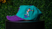 PHOENIX TURQUOISE & PURPLE CORDUROY SNAPBACK CAP