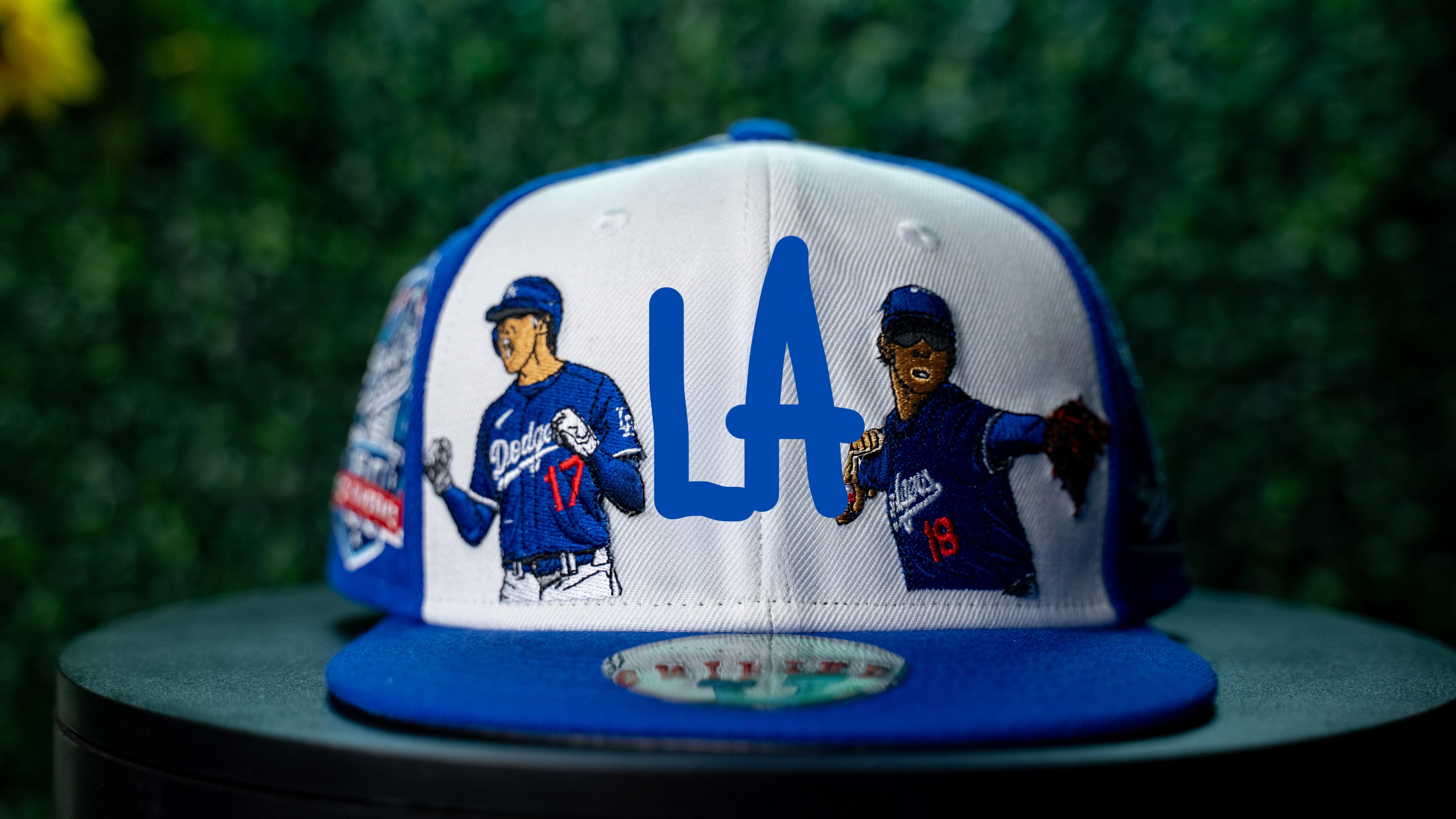 LA TEAM 2024 BLUE WHITE CAP