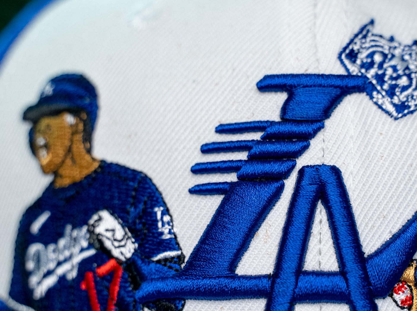 LA TEAM 2024 BLUE WHITE CAP