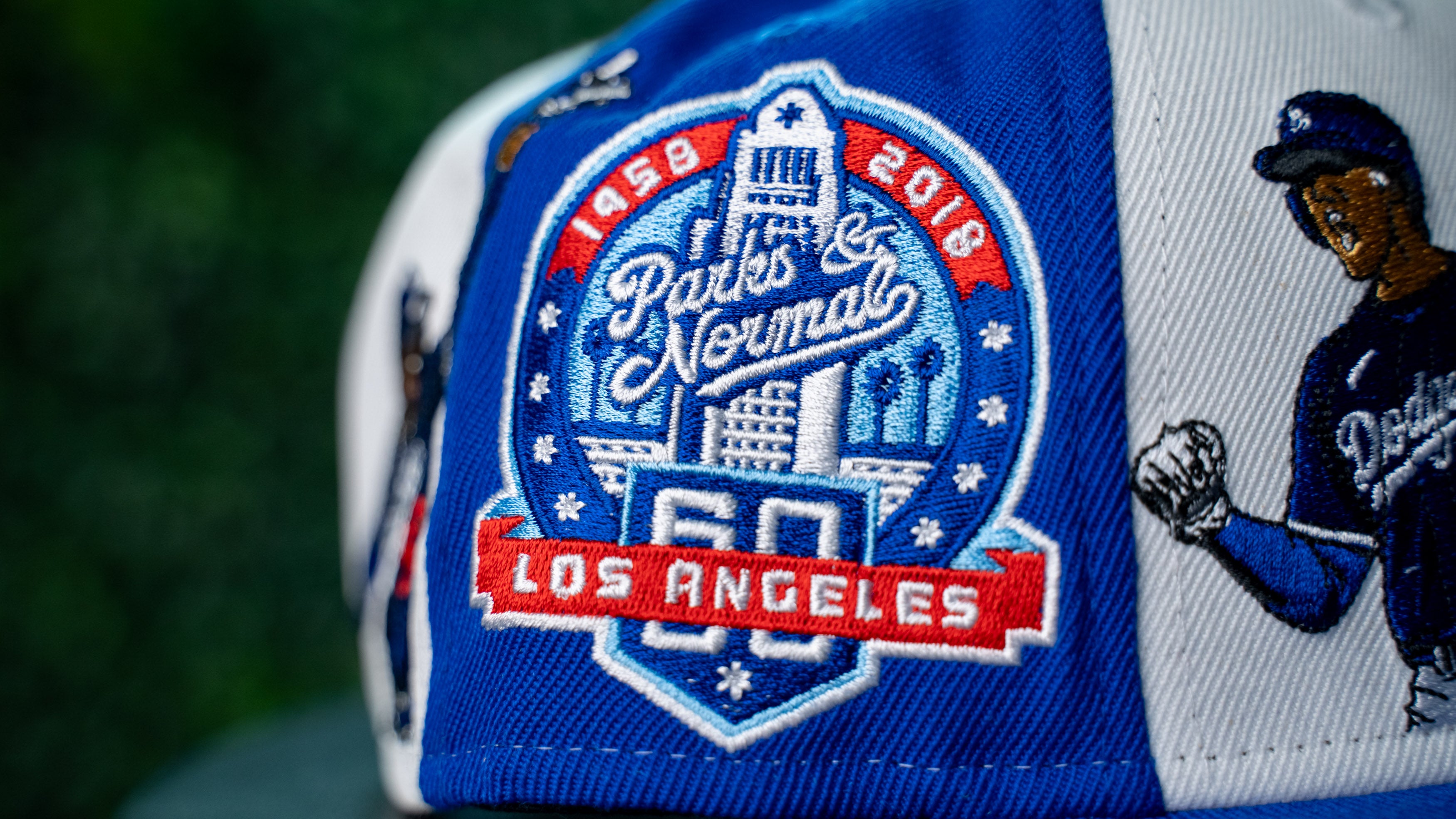 LA TEAM 2024 BLUE WHITE CAP