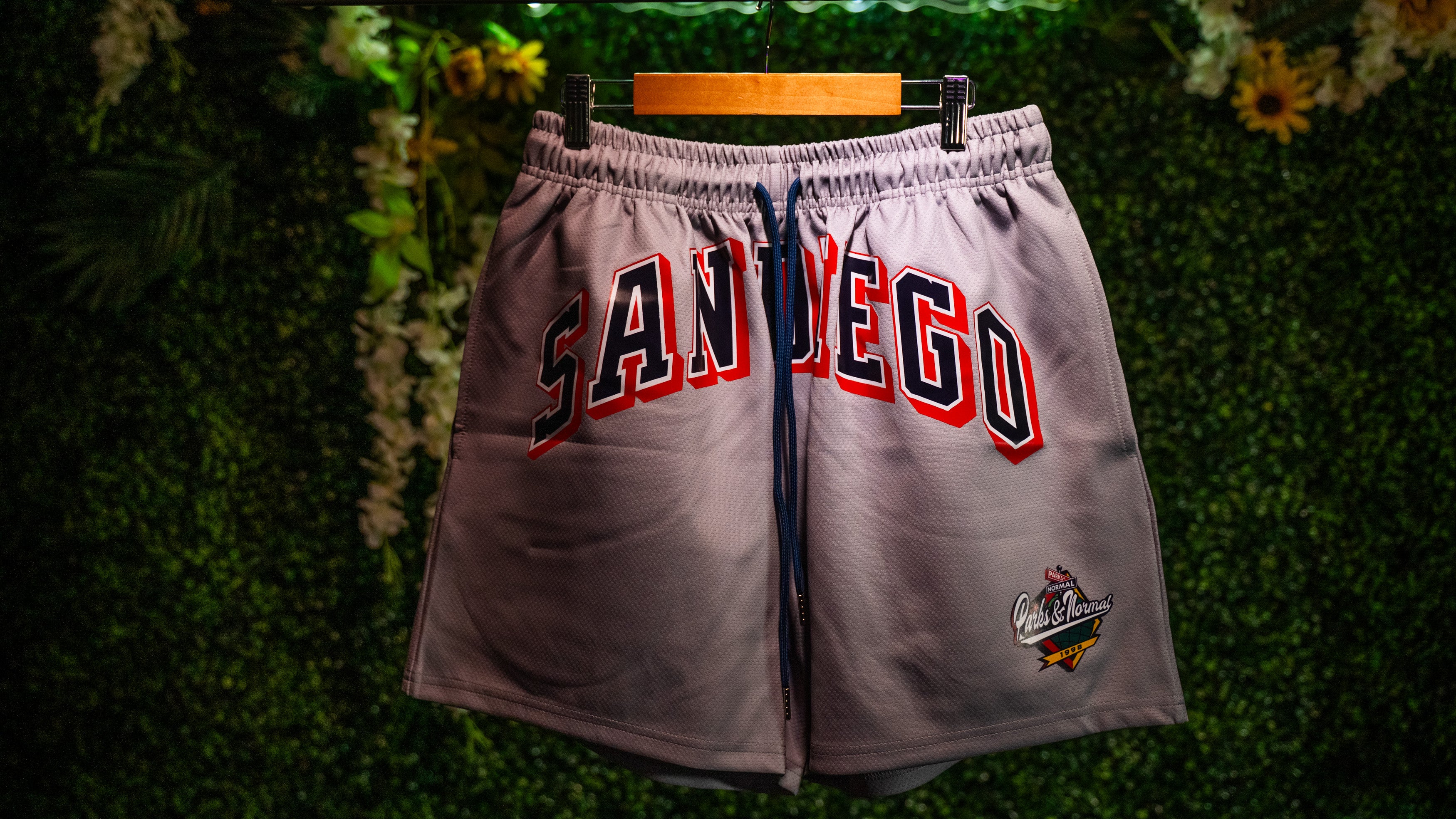 SD 98 GRAY MESH SHORTS