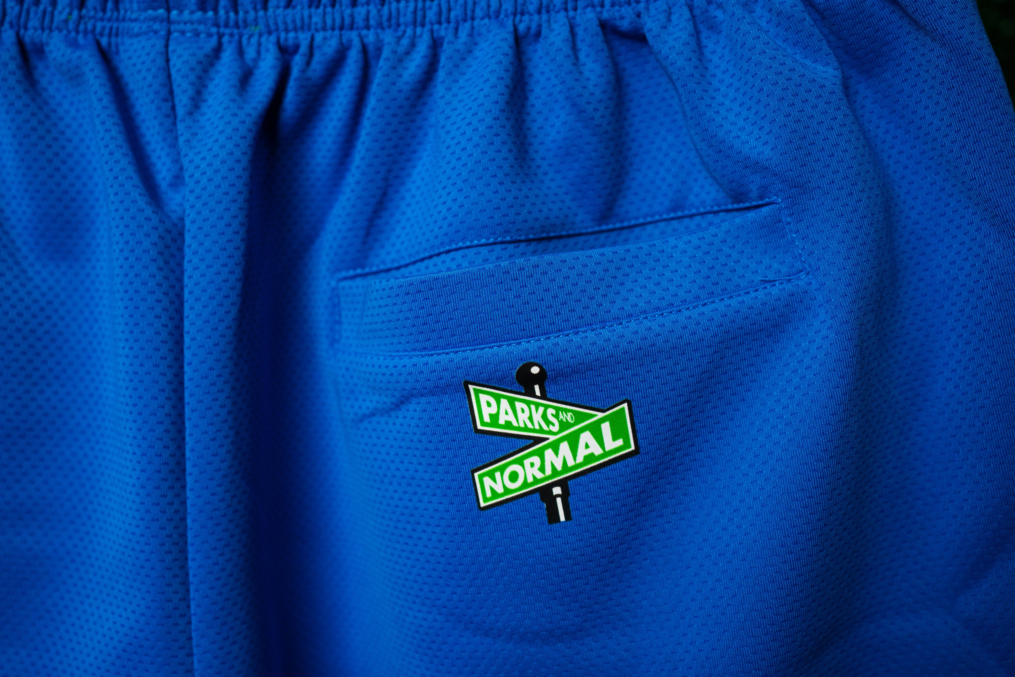 LA BLUE ALT MESH SHORTS