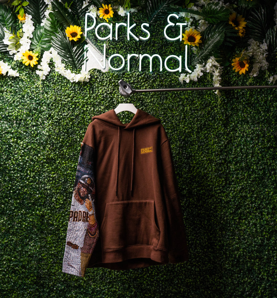 EL NIÑO TAPESTRY SLEEVE HOODIE