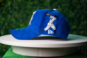LA BLUE & WHITE CORDUROY SNAPBACK CAP