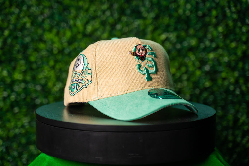 SxF CORDUROY SUEDE SNAPBACK CAP