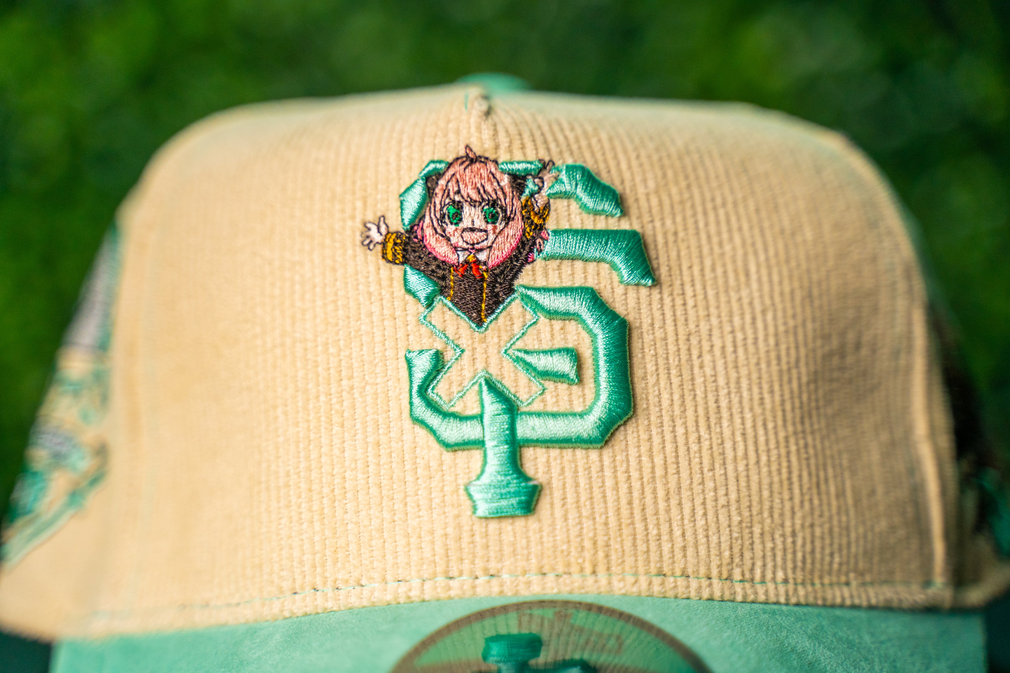 SxF CORDUROY SUEDE SNAPBACK CAP
