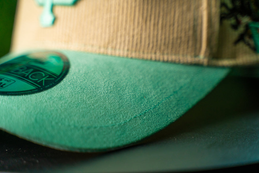 SxF CORDUROY SUEDE SNAPBACK CAP