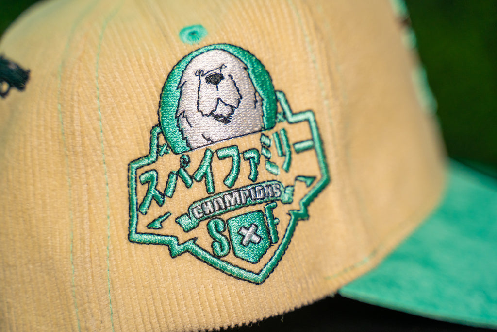 SxF CORDUROY SUEDE SNAPBACK CAP