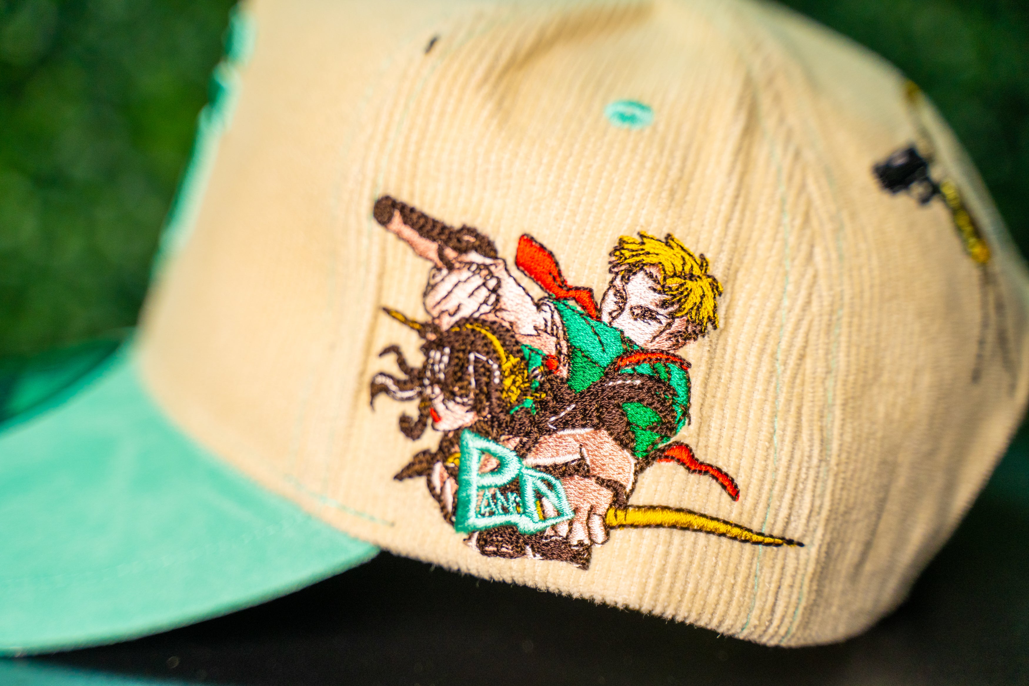 SxF CORDUROY SUEDE SNAPBACK CAP