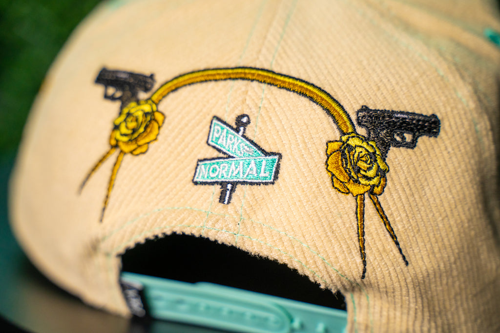 SxF CORDUROY SUEDE SNAPBACK CAP