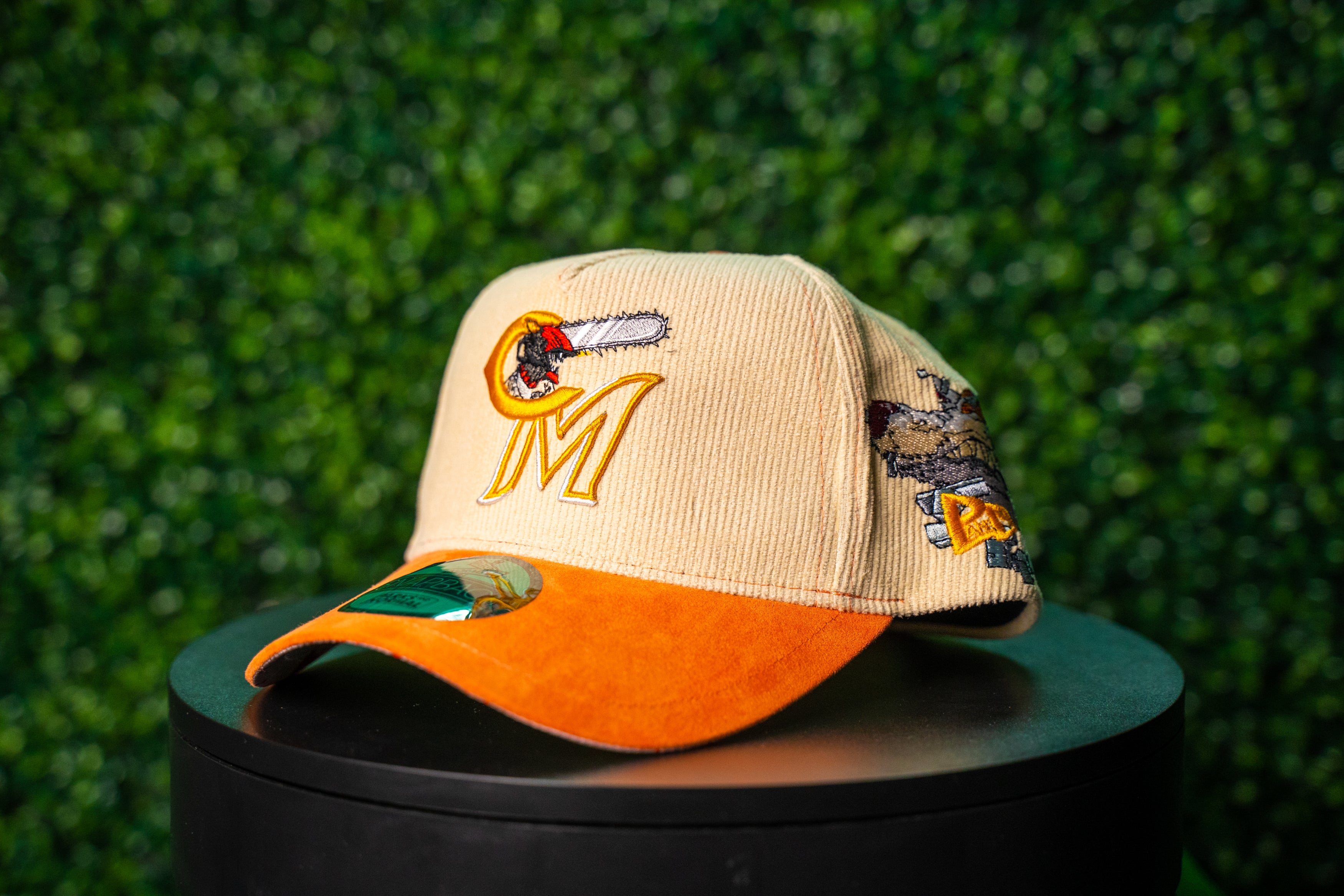 CSM CORDUROY SUEDE SNAPBACK CAP