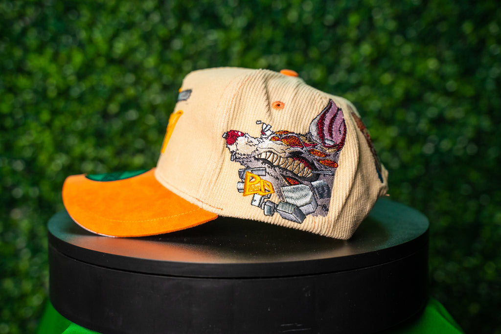 CSM CORDUROY SUEDE SNAPBACK CAP