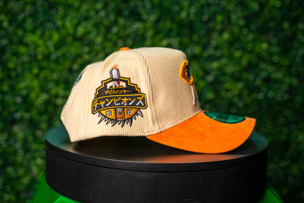 CSM CORDUROY SUEDE SNAPBACK CAP