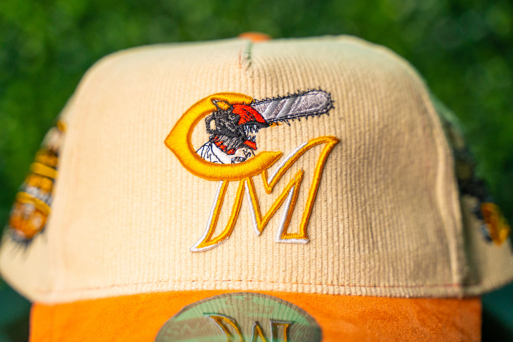 CSM CORDUROY SUEDE SNAPBACK CAP