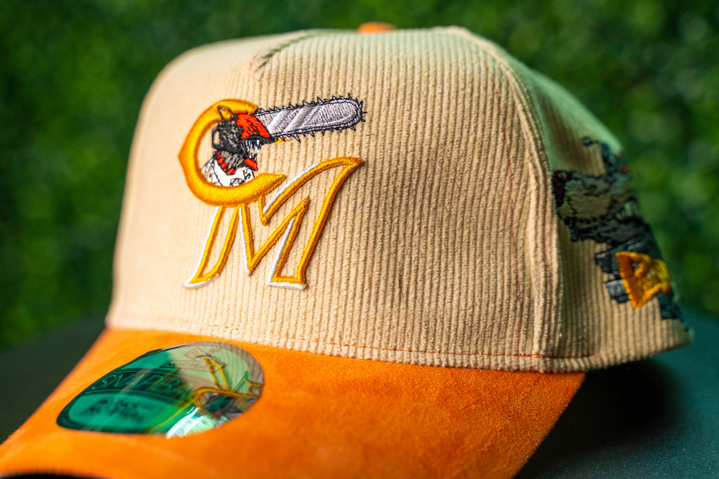 CSM CORDUROY SUEDE SNAPBACK CAP