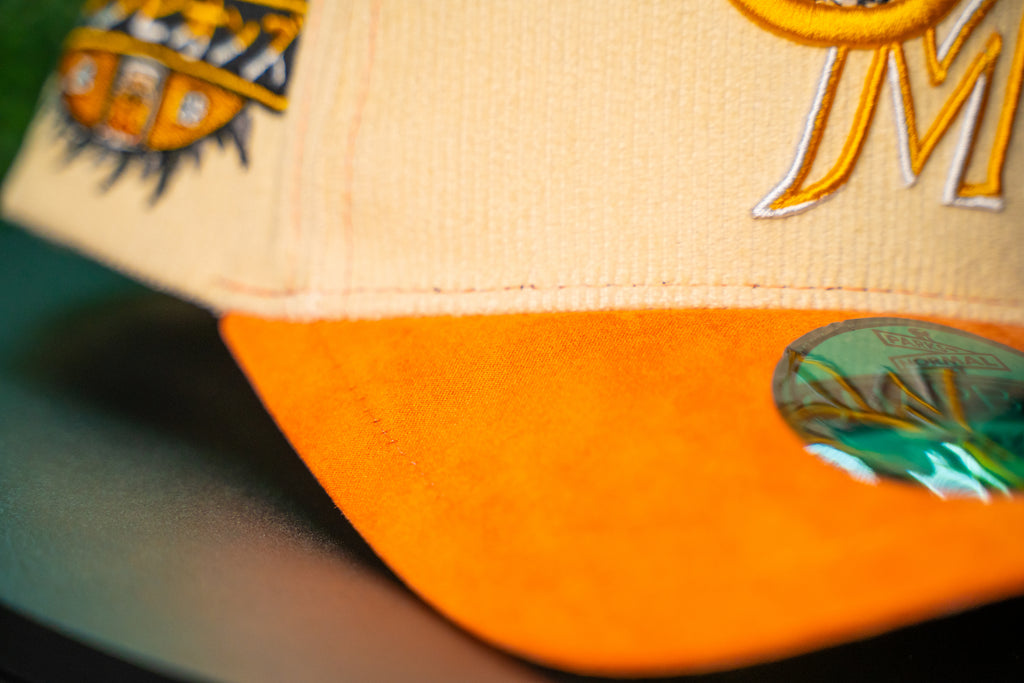 CSM CORDUROY SUEDE SNAPBACK CAP