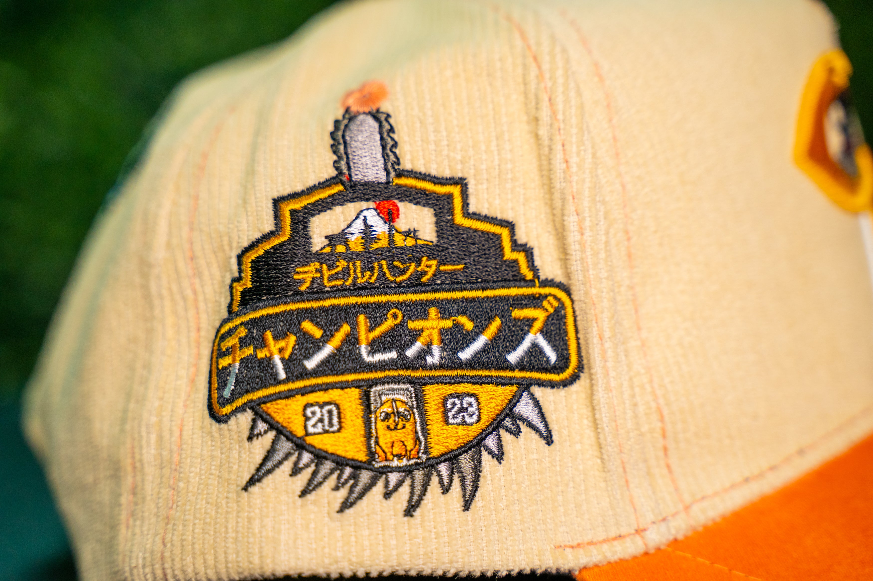 CSM CORDUROY SUEDE SNAPBACK CAP