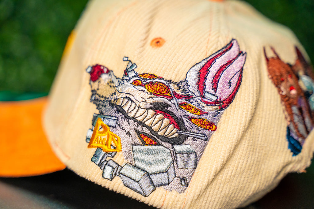 CSM CORDUROY SUEDE SNAPBACK CAP