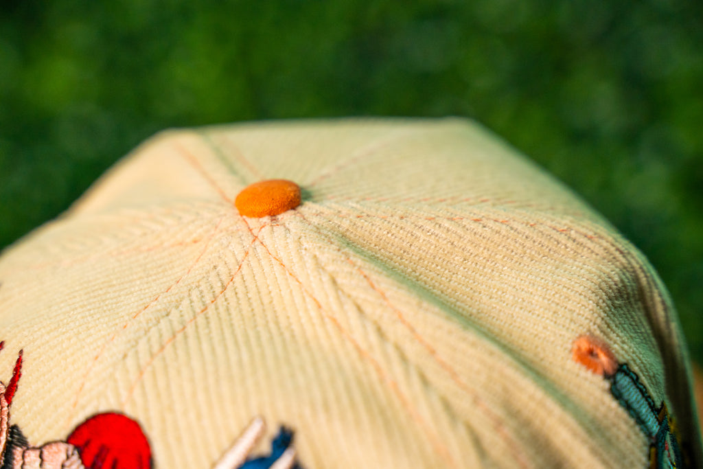 CSM CORDUROY SUEDE SNAPBACK CAP