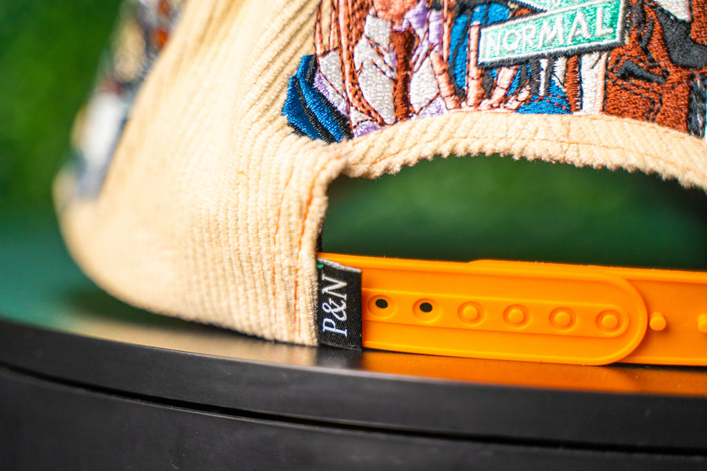 CSM CORDUROY SUEDE SNAPBACK CAP