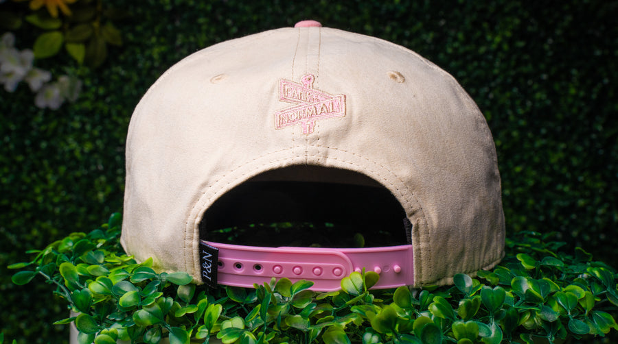 SD BREAST CANCER AWARENESS SUEDE SNAPBACK CAP