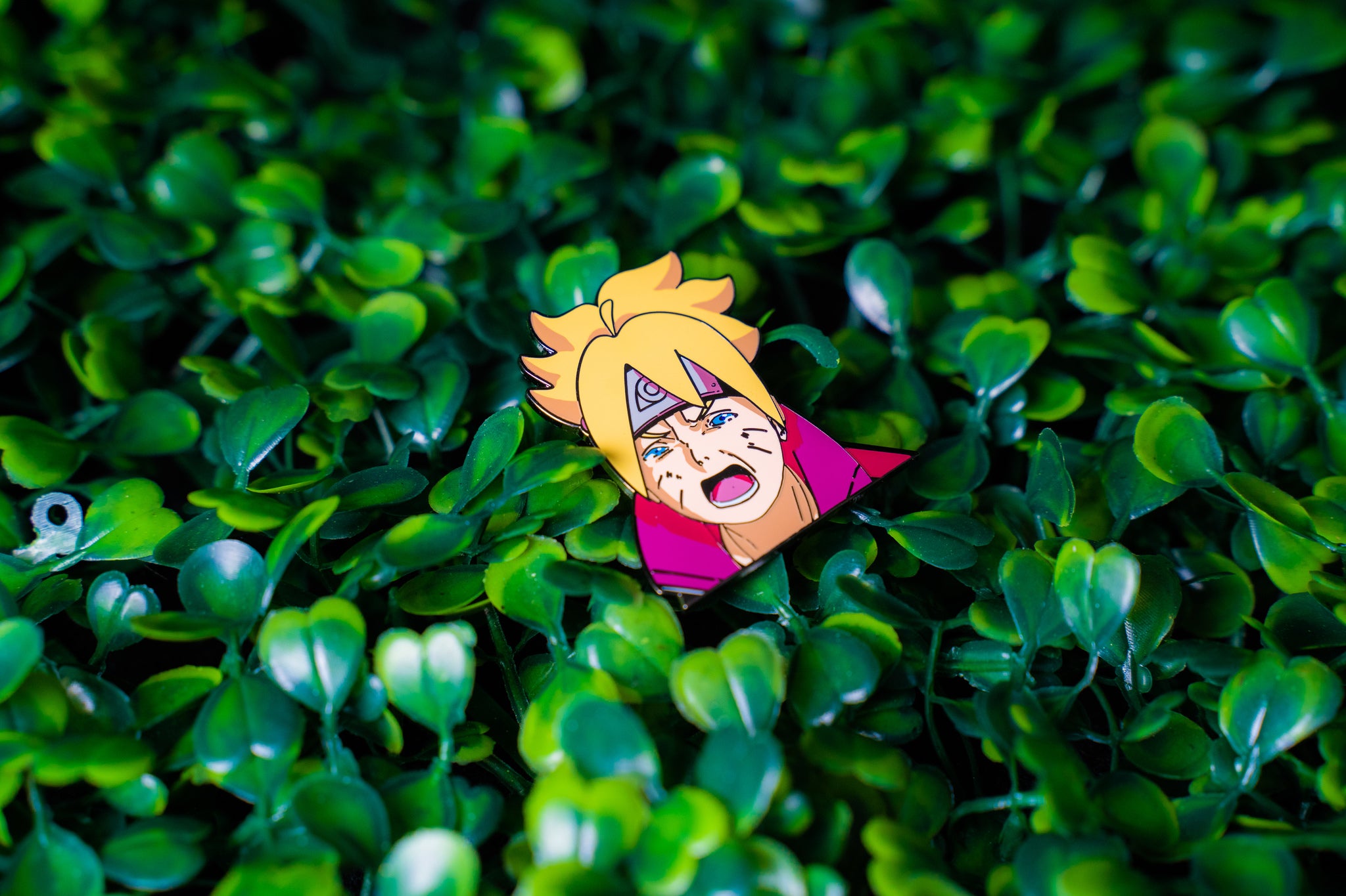 BORUTO CRYING FACE PIN