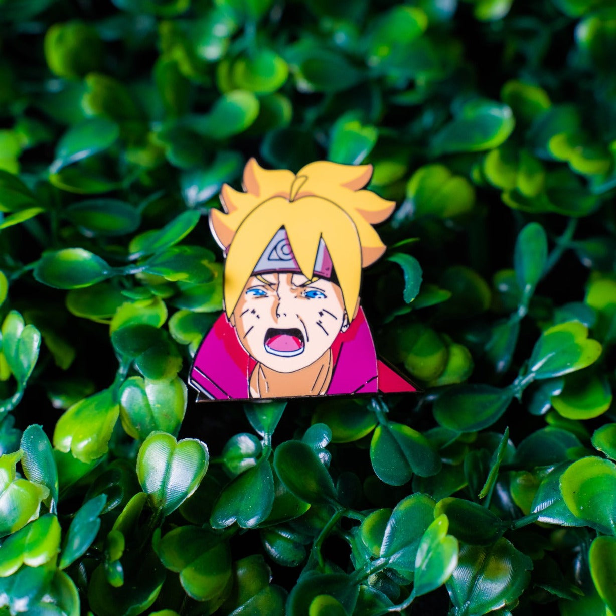 BORUTO CRYING FACE PIN