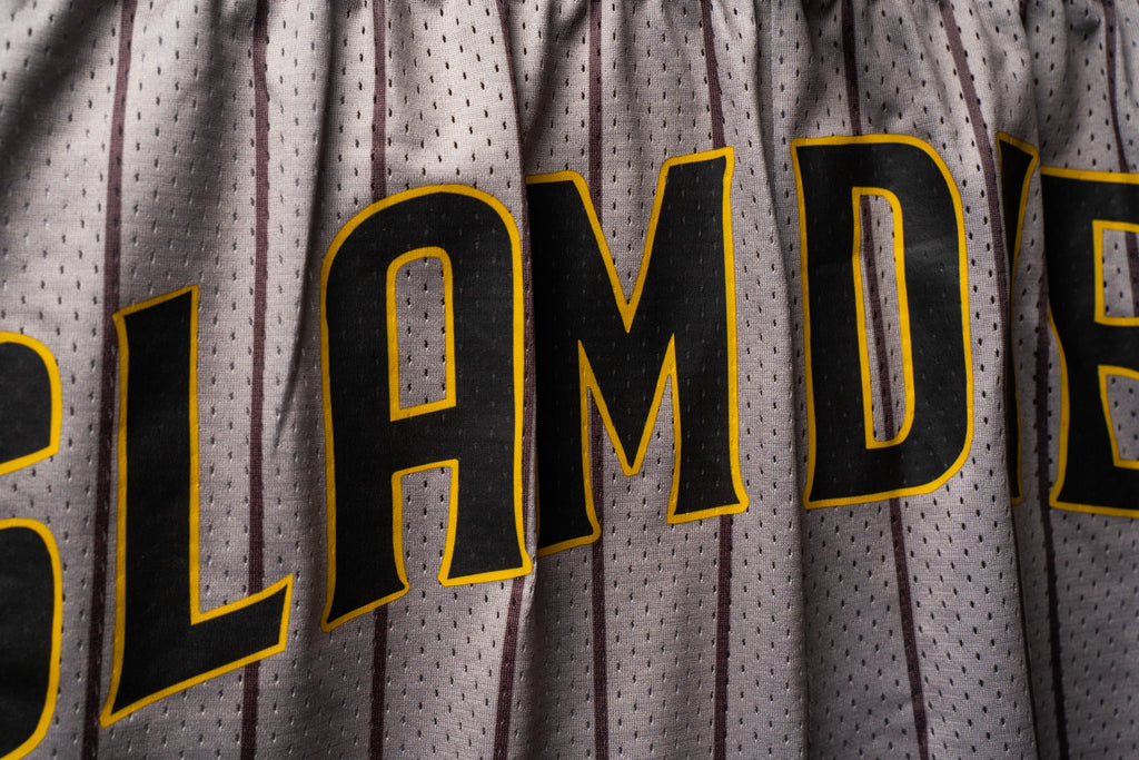 SLAM DIEGO TAN MESH SHORTS