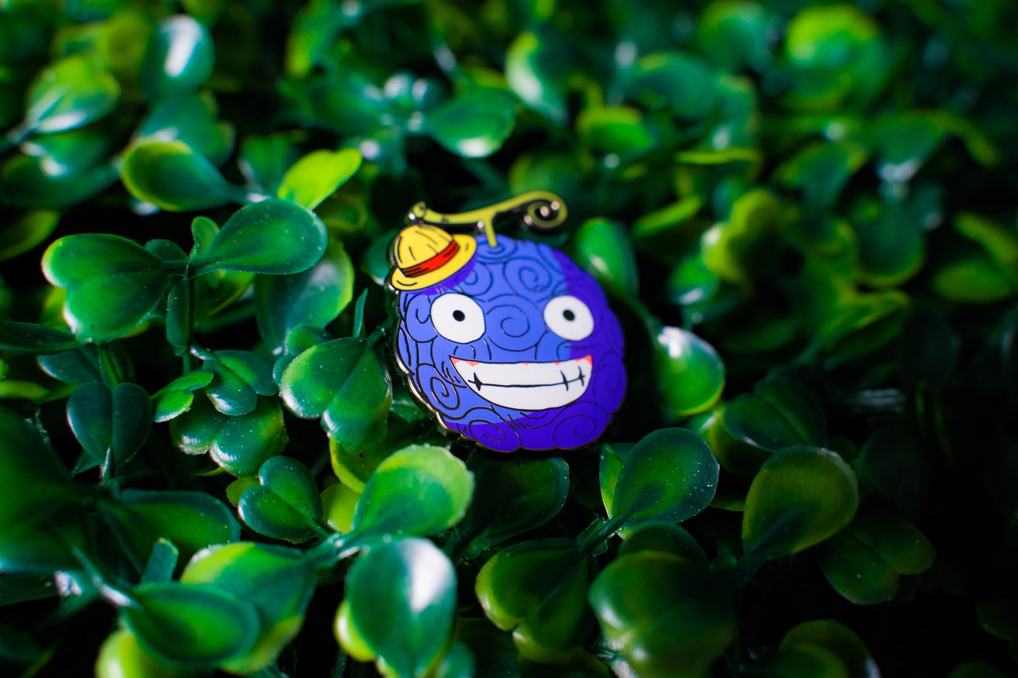 LUFFY DEVIL FRUIT PIN