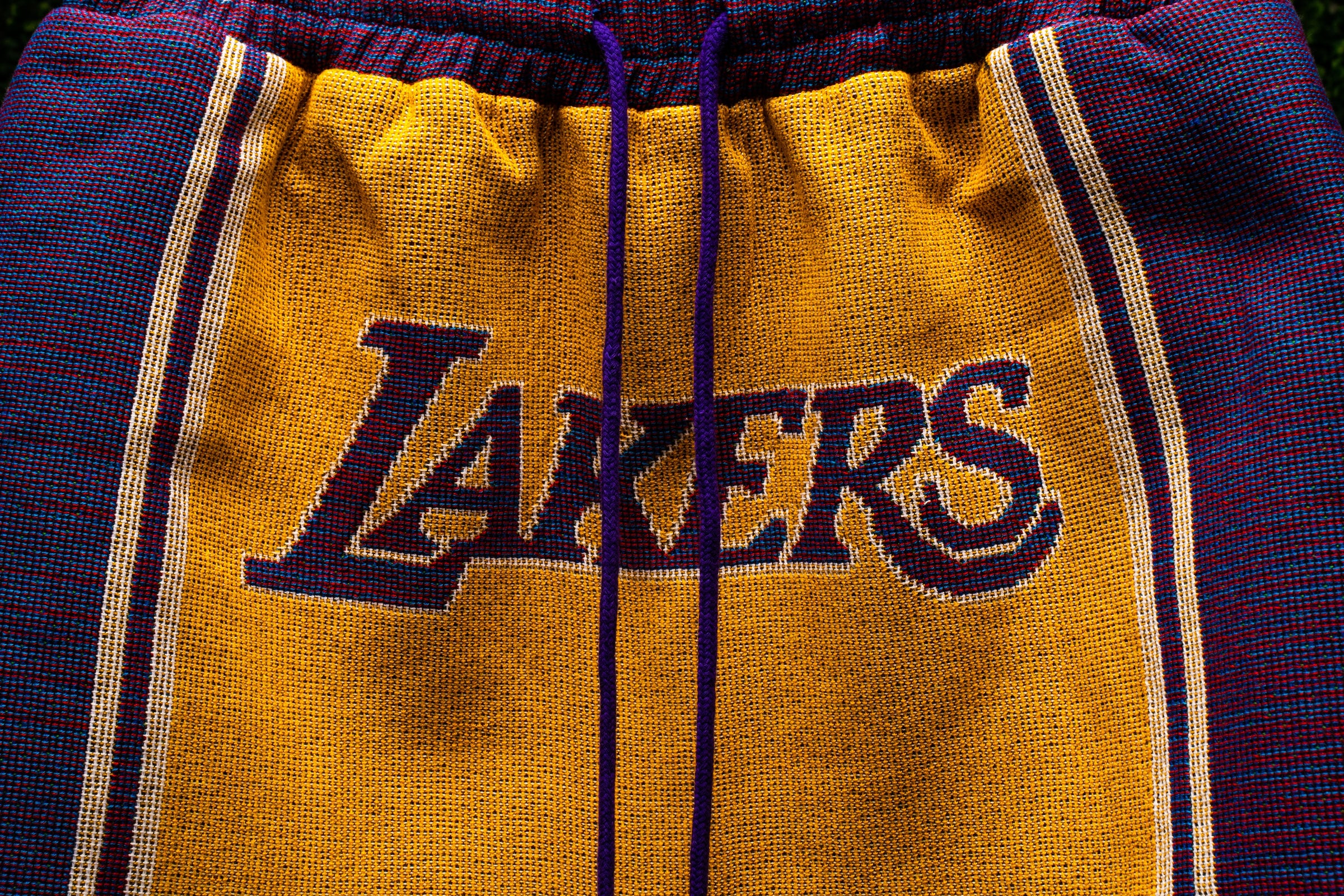 LAKERS TAPESTRY SHORTS – Parks & Normal