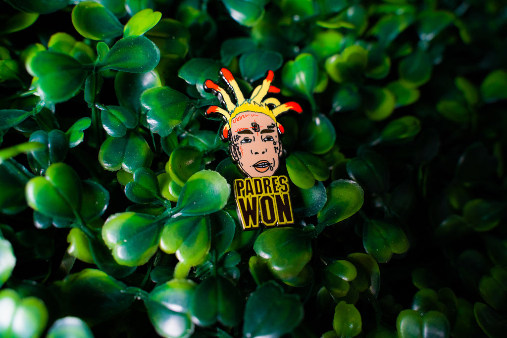 PADRES WON ISLAND BOY PIN