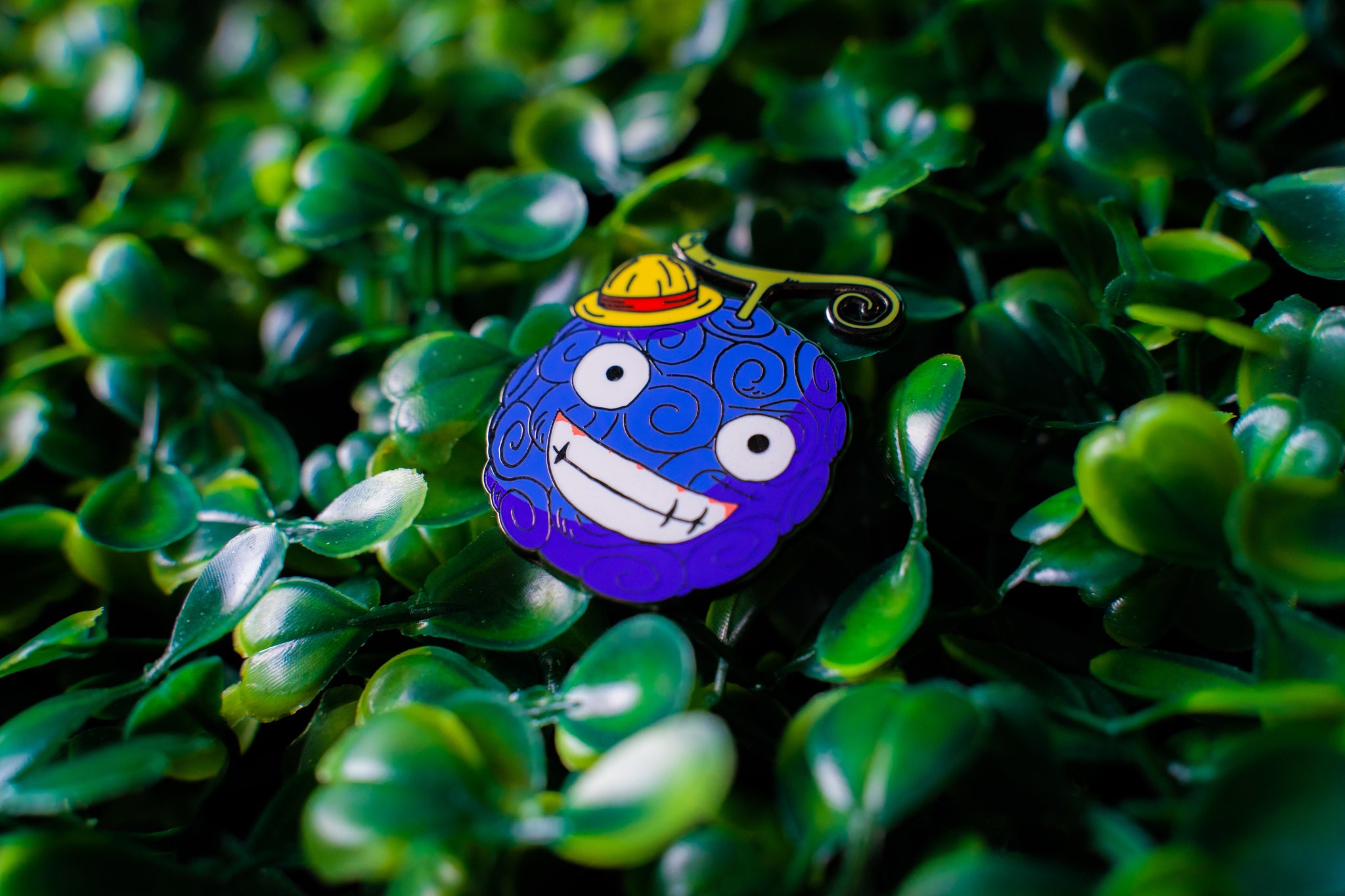 LUFFY DEVIL FRUIT PIN