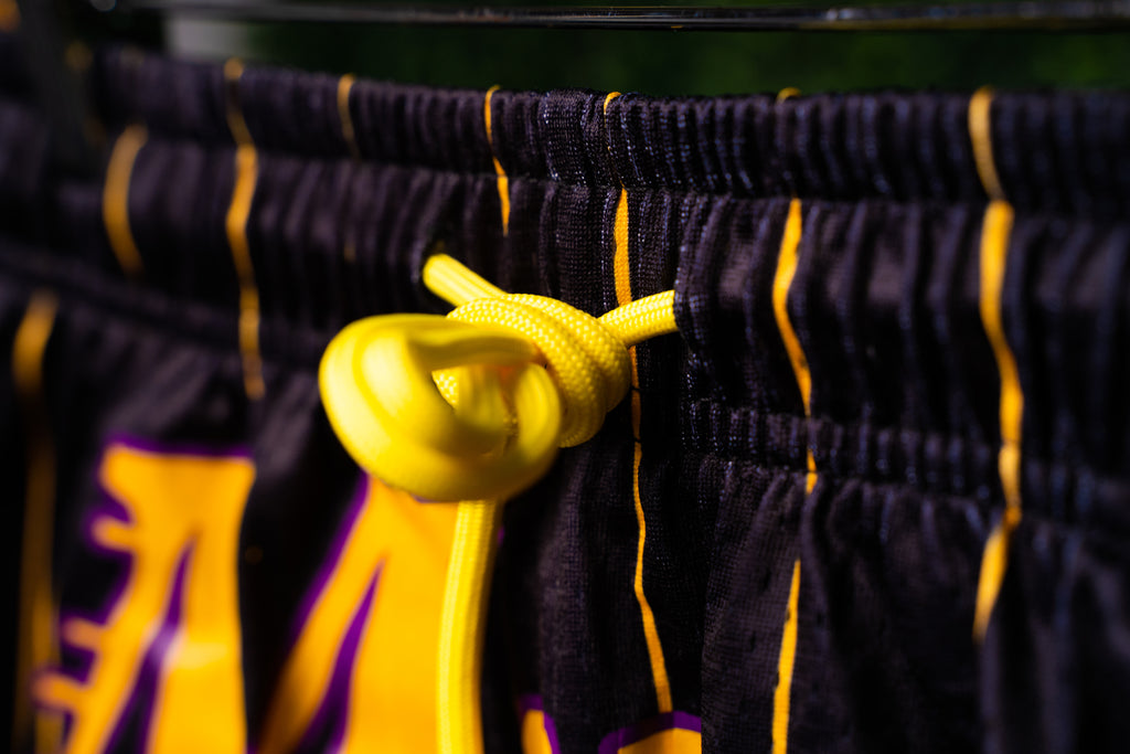 BLACK MAMBA MESH SHORTS