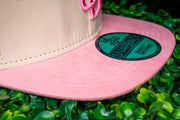 SD BREAST CANCER AWARENESS SUEDE SNAPBACK CAP