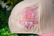 SD BREAST CANCER AWARENESS SUEDE SNAPBACK CAP