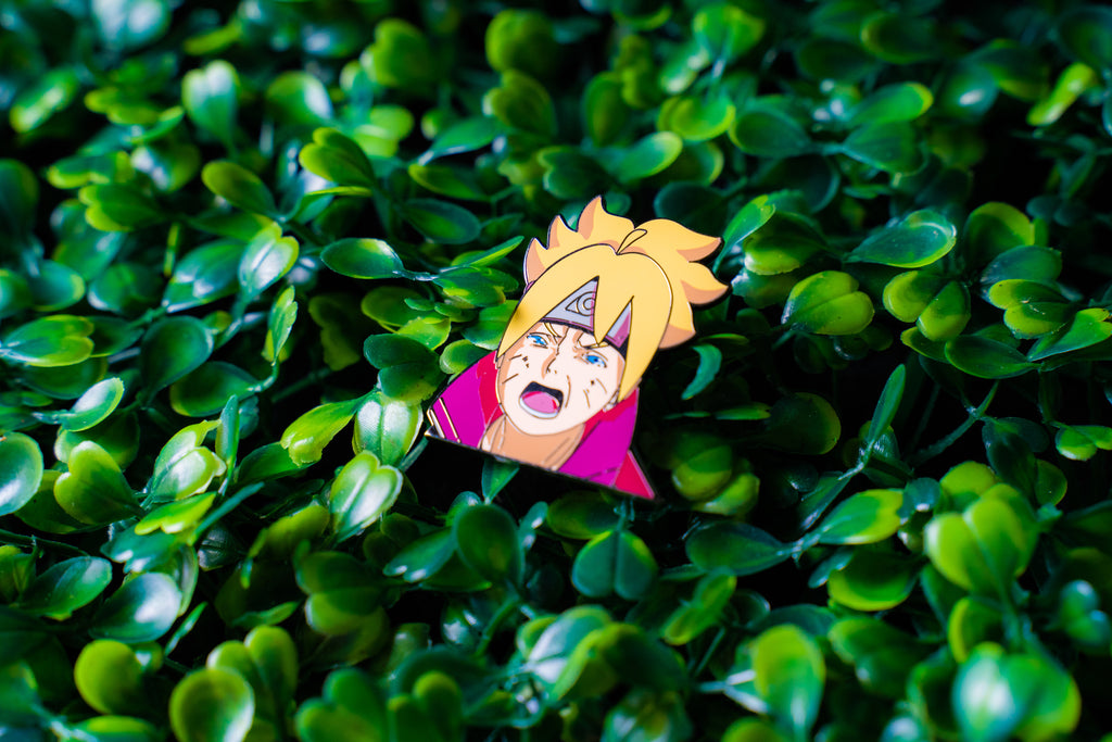 BORUTO CRYING FACE PIN