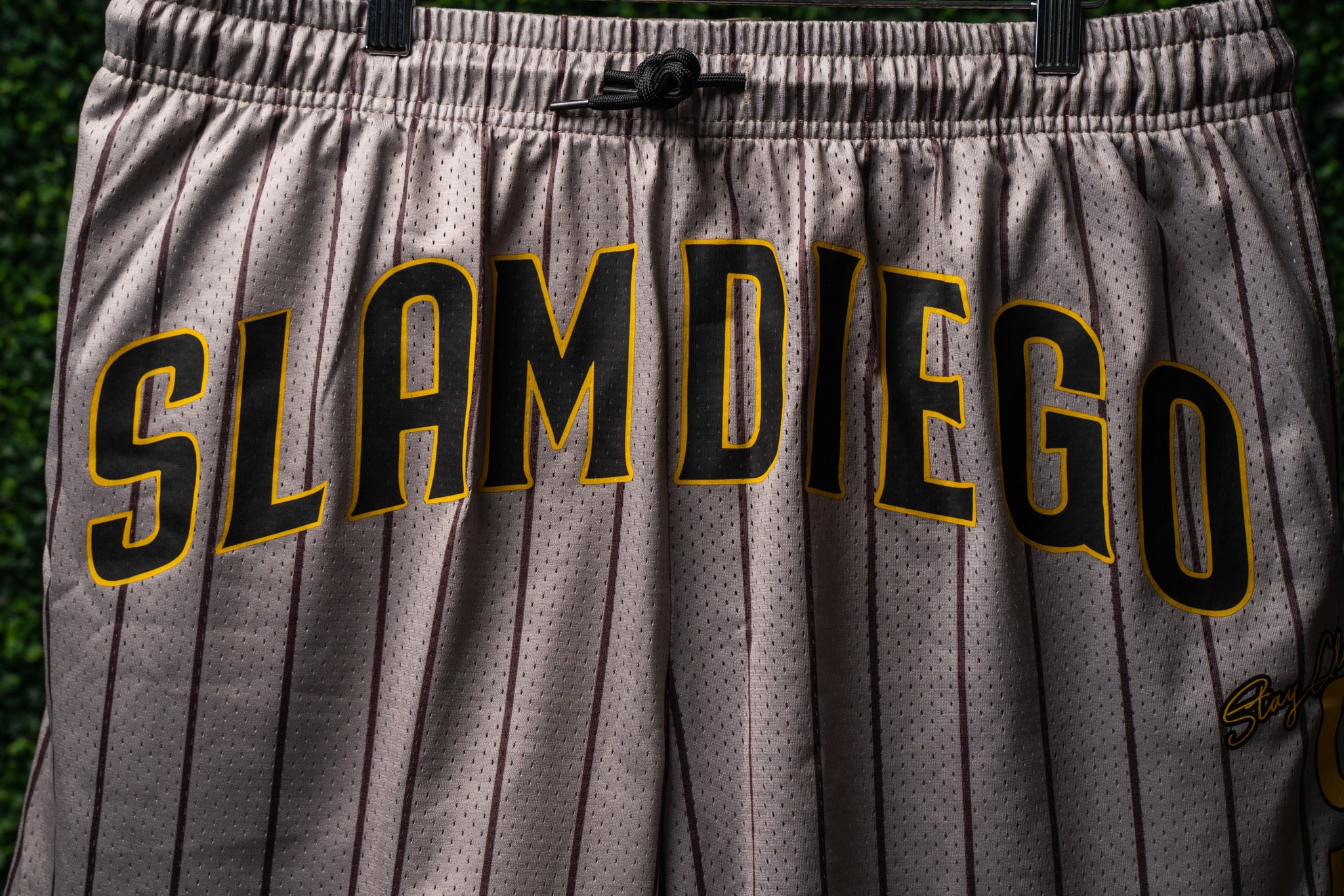 SLAM DIEGO TAN MESH SHORTS